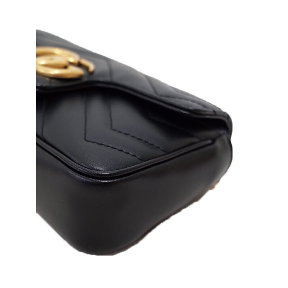 GUCCI GG Marmont Quilted Leather Super Bag Shoulder - Picture 8 of 9